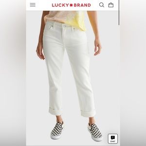 Lucky Brand Mid Rise Sweet Crop